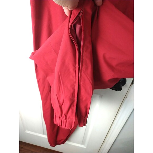 Winner Mate Men's Red Jogger Lined Ankle Zip Elastic Waist L/ 36-38 Pants Active - Picture 8 of 10